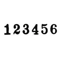 ライオン事務器 ナンバリング B型 6桁7様式・E字体 B-76 20611 1台（直送品）