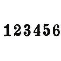 ライオン事務器 ナンバリング C型 6桁7様式・E字体 C-71 20620 1台