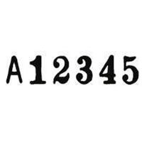 ライオン事務器 ナンバリング C型 6桁7様式・E字体ABC分類用 C-75 20622 1台