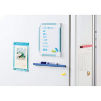 ライオン事務器 マグネットポケット A4 MP-C4 スモーク 28446 1個