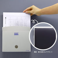 ライオン事務器 マグネットポケット 強力マグネットタイプ A4 CP-642 28496 1個