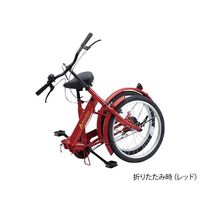 美和商事 折りたたみ自転車(リズム20) ブラック RH200BKND-BK7 1台 7-8722-06（直送品）
