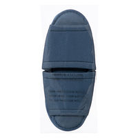 スリッパ　使い切り　前あき　使い切りニット地スリッパ　ネイビー　1セット（50足）　オリジナル　【アスクル限定】 オリジナル