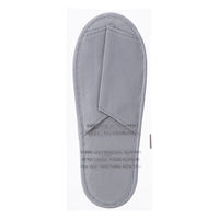 スリッパ　使い切り　前あき　使い切り不織布スリッパ　グレ―　1箱（300足入）　オリジナル　【アスクル限定】 オリジナル