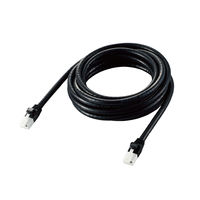 LANケーブル 3m cat6a 爪折れ防止 ギガビット より線 ブラック LD-GPAT/BK30 1本 エレコム（直送品）