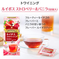 【カフェインゼロ】 トワイニング ルイボス ストロベリー&バニラ 1セット（30バッグ：10バッグ入×3箱）【ノンカフェイン】