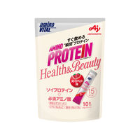 アミノバイタル アミノプロテイン Health＆Beauty ストロベリー味 1セット（1袋（10本入）×2） スティックタイプ
