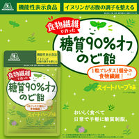糖質90％オフのど飴 6袋 森永製菓 【機能性表示食品】 低糖質 キャンディ