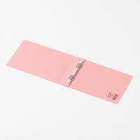 コクヨ　PP製フラットファイル　A5ヨコ　150枚とじ　背幅20mm　ピンク　フ-H17P　1セット（10冊）