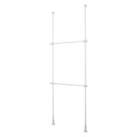 平安伸銅工業 突っぱり強力2段ハンガー TNP-3 1個