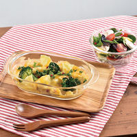 HARIO 耐熱ガラス製 グラタン皿 2個セット HGZO-1812 1個（直送品）