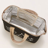 スケーター KGAF1 帆布地保冷がま口型バッグ ねこっと KGA1 1個（直送品）