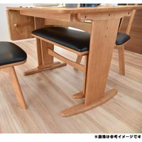 タマリビング モアナ ダイニングベンチ 幅750×奥行350×高さ440mm アルダーナチュラル 50004632 1台（直送品）