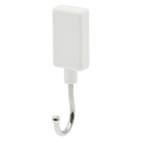 マグエックス マグネット抗菌フラットフック(S) MFH-1W 1個