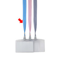 ソニック 吊下げ名札 抗菌タイプ 10個入 NF-5084-LB 1袋(10組入)