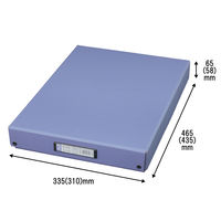 リヒトラブ デスクトレー A3 ブルーバイオレット A718 1個