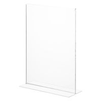 アスクル　両面用T型カード立て　サインホルダー　A3縦　1セット（10個：1個×10）　 オリジナル