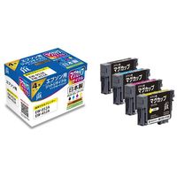 エプソン（EPSON） リサイクルインク JIT-EMUG4P（MUG-4CL） 1パック（4色入）