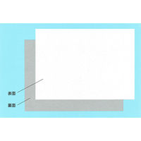 トーヨー 白ボール紙 4ツ切 1セット（100枚：10枚×10袋） 106303