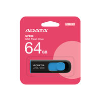 ADATA USBメモリ AUV128ー64GーRBEーI 1個