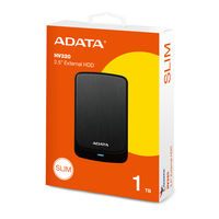 ADATA 外付けHDD AHV320ー1TU31ーCBKーI 1台