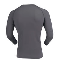 おたふく手袋 BTパワーストレッチ サーモエボボア ヘビーウェイト クルーネックシャツ 13.グレー S JW-254 1個（直送品）