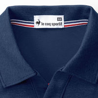 明石スクールユニフォームカンパニー ニットシャツ アイボリー×ネイビー LL UZL3209 1枚（直送品）