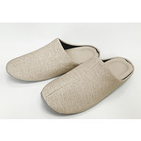 【スリッパ】富士工業 プレミアムビニールスリッパ 抗菌 チャールスタイプ Mサイズ ベージュ 1足