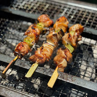 焼き鳥鉄久 12.7mmx12.7mm L=400mm スチール角棒 yakitori-13x13-400 1セット(2本)（直送品）