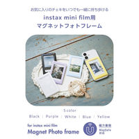 チェキ用フォトフレーム マグネット式 instax mini film用 ホワイト IC-PCMGWH エレコム 1個（直送品）