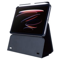 iPad mini ケース 8.3インチ(A17 Pro) 高さ調整フラップ ブラック TB-A25SWVH2BK エレコム 1個（直送品）