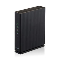 WiFiルーター AX3000 Wi-Fi6 IPv6(IPoE)対応 ブラック WRC-W602-B エレコム 1個（直送品）