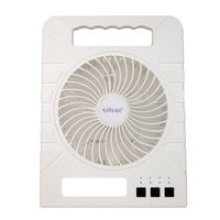 メテックス ウルトラ ソーラーファン コンパクト MET-SFC10-WH 1個（直送品）