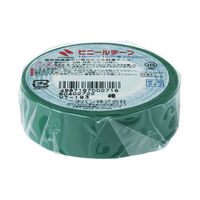 ニチバン ビニールテープ VTー19 緑 VT-193 ミドリ 1セット(15個)（直送品）