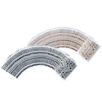 らくらっくー 自立型水切ゴミ袋 ミニ ブルーム柄 モノトーン 1パック（120枚入）カワタキコーポレーション