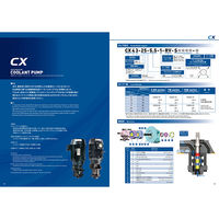 住友精密工業 クーラントポンプ CX 7MPaシリーズ(内蔵リリーフ弁付) CX43-25-5.5-2-RV-G 1台（直送品）