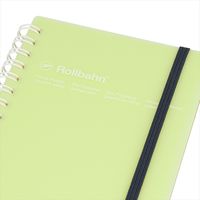 デルフォニックス ロルバーンポケット付メモクリアM クリアグリーン 500928721 1冊