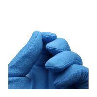 ウインセス 綿スムス マチ無し手袋 青 M 1袋(12双入) * 1袋 69-7618-88（直送品）