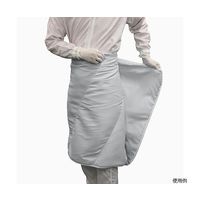 ウインセス クリーンルーム用ひざ掛け(ホワイト) * 1枚 69-7618-85（直送品）