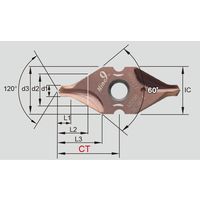 ムラキ 99 インサートA/IーCENTER I9MT08T1A0200-NC5074 1セット(5個)（直送品）