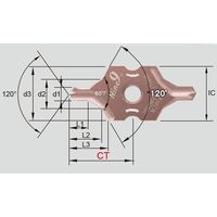 ムラキ 99 インサートA+B/IーCENTER I9MT08T1B0100-NC5074 1セット(5個)（直送品）