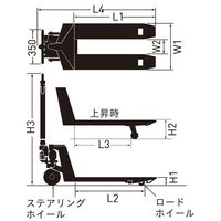 をくだ屋技研 環境配慮キャッチパレット 全SUS仕様 PS-CPFS-10J-100 1台（直送品）