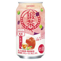 チューハイ 合同酒精 鍛茶 鍛高譚 たんたかたん しそ SHISO梅酒の紅茶ハイ 缶 350ml 1ケース(24本)