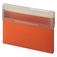 リヒトラブ Mutual コングレスケース A5ヨコ テラコッタオレンジ コピー用紙150枚 A2070-4 1セット(1冊×3)