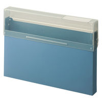 リヒトラブ Mutual コングレスケース A4ヨコ スレートブルー コピー用紙300枚 A2073-11 1セット(1冊×6)