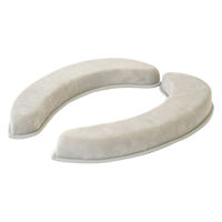 マシュマロ便座クッション 極厚 厚み5cm グレー 1セット（１個×3） トイレ 便座 介護用品 消臭機能 洗濯機洗濯可 藤栄