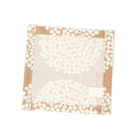 フラワーラミネートコースター ベージュ studio CLIP