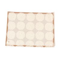 フラワーラミネートランチョンマット ベージュ studio CLIP