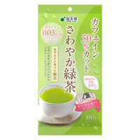 国太楼 カフェイン50%カット さわやか緑茶 1セット（100g×6個）