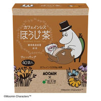 国太楼 ムーミン カフェインレスほうじ茶 三角ティーバッグ 1セット（40バッグ入×6）